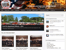 Tablet Screenshot of lodifire.com